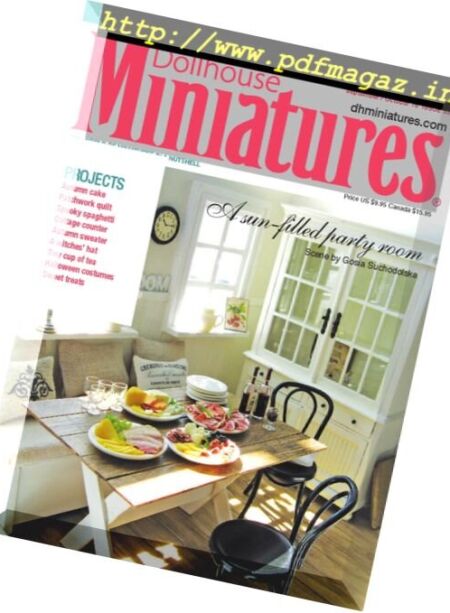 Dollhouse Miniatures – September-October 2016 Cover