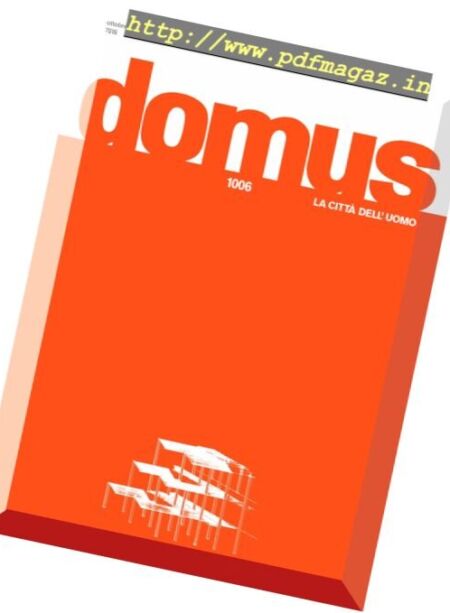 Domus Italia – Ottobre 2016 Cover