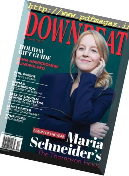 Downbeat – December 2016 Cover