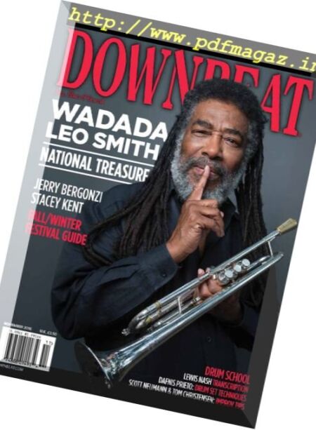 Downbeat – November 2016 Cover