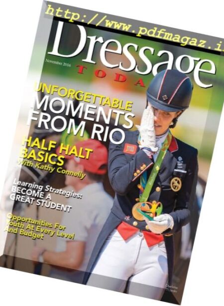 Dressage Today – November 2016 Cover