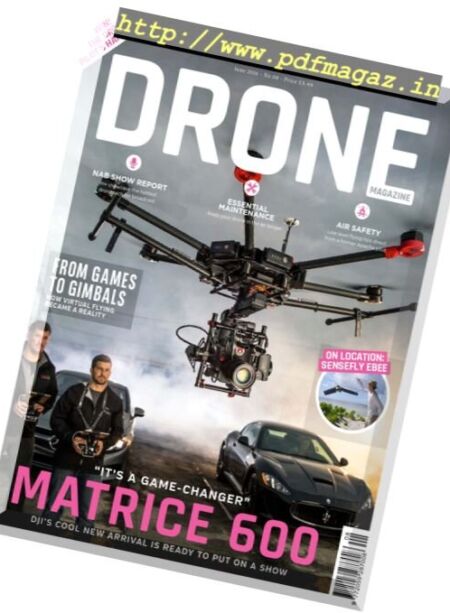 Drone Magazine – June 2016 Cover