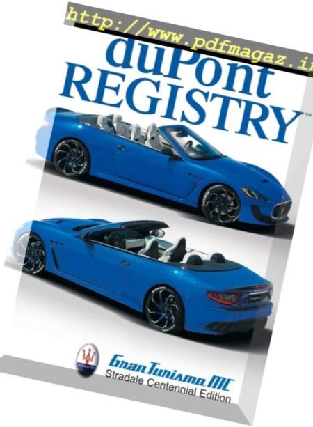duPont Registry – November 2016 Cover