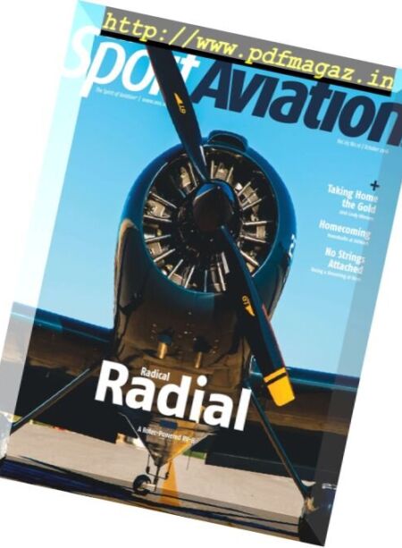 EAA Sport Aviation – October 2016 Cover