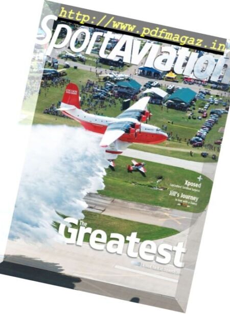 EAA Sport Aviation – September 2016 Cover