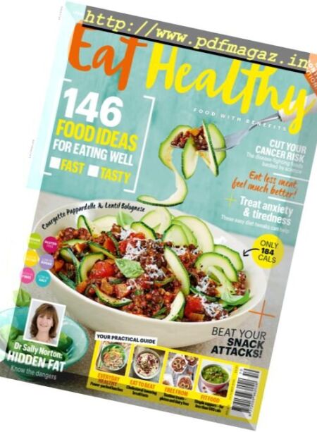 Eat Healthy – Issue 5, October 2016 Cover