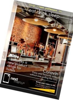 Eat. Drink. Sleep – November 2016