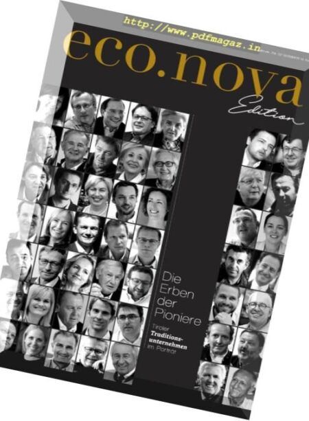 eco.nova – Annual 2016 Cover