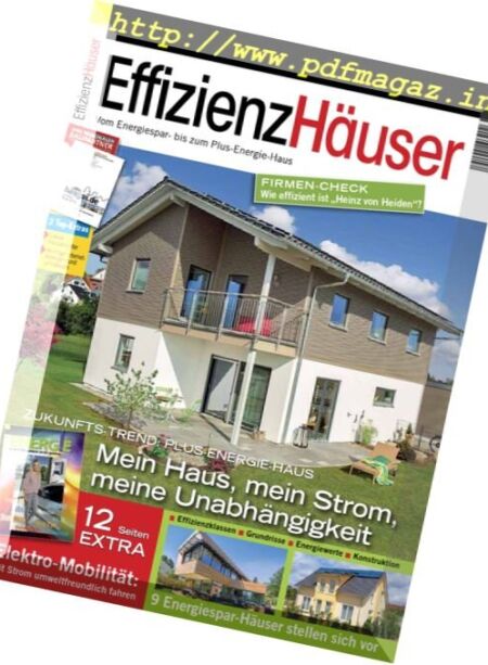 EffizienzHauser – Oktober-November 2016 Cover