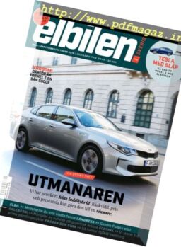 Elbilen I Sverige – September-Oktober 2016