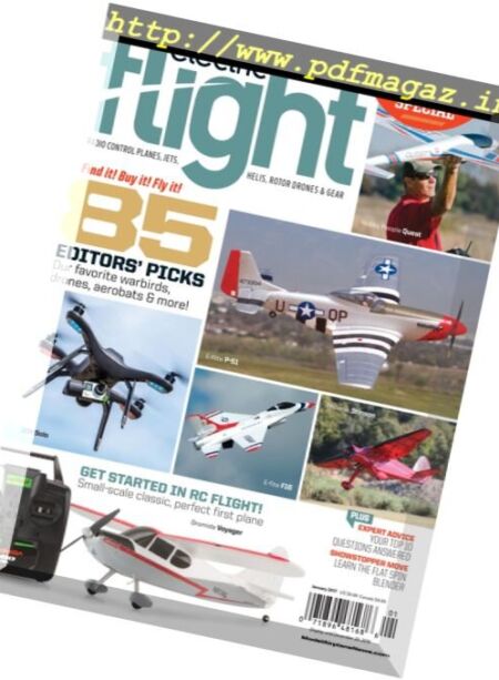 Electric Flight – January 2017 Cover