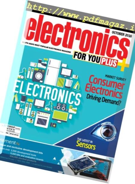 Electronics For You – October 2016 Cover