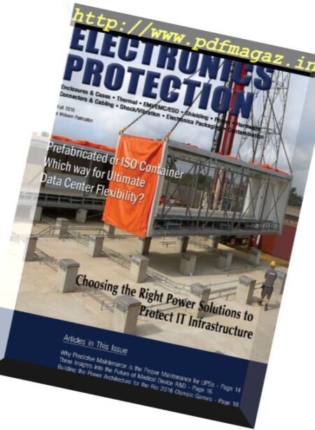 Electronics Protection – Fall 2016 Cover