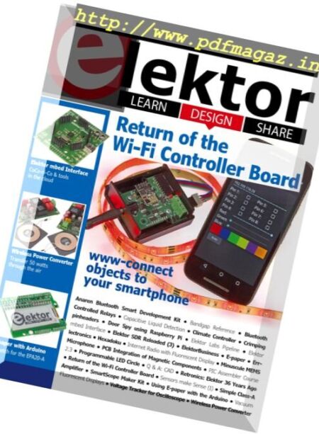 Elektor USA – November-December 2016 Cover