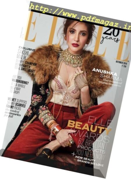Elle India – October 2016 Cover