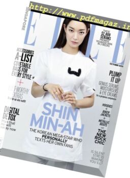 ELLE Singapore – October 2016