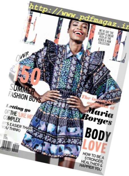 Elle South Africa – November 2016 Cover
