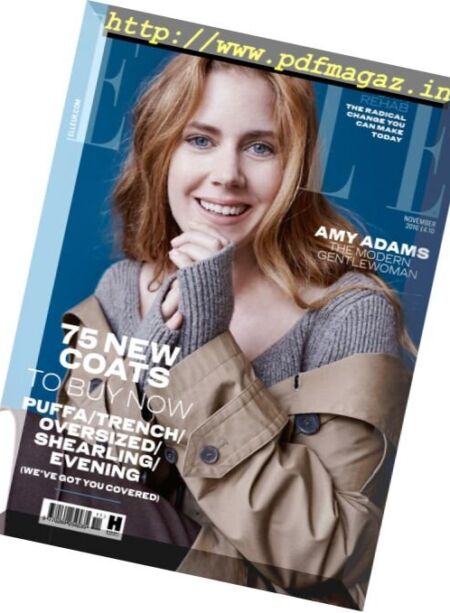 Elle UK – November 2016 Cover