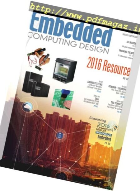 Embedded Computing Design – August 2016 Cover