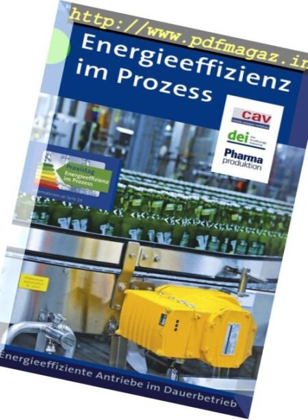 Energieeffizienz im Prozess – November 2016 Cover