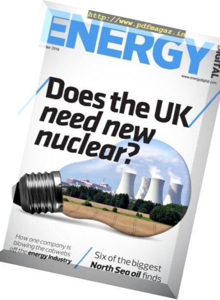 Energy Digital – October 2016 Cover