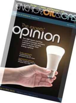 Energy, Oil & Gas – October 2016