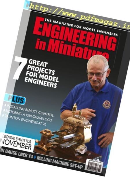 Engineering in Miniature – November 2016 Cover