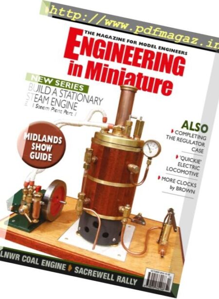 Engineering in Miniature – October 2016 Cover