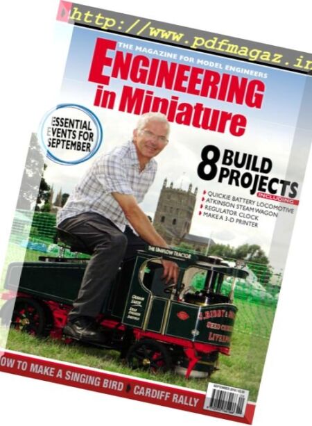 Engineering in Miniature – September 2016 Cover