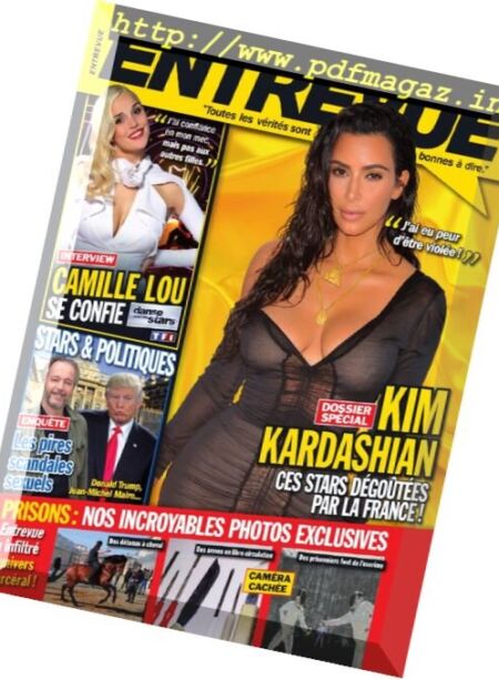 Entrevue – Novembre 2016 Cover