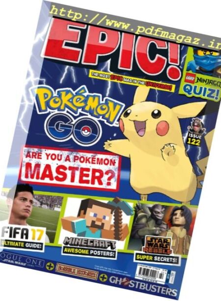 Epic Magazine – Issue 122, 2016 Cover
