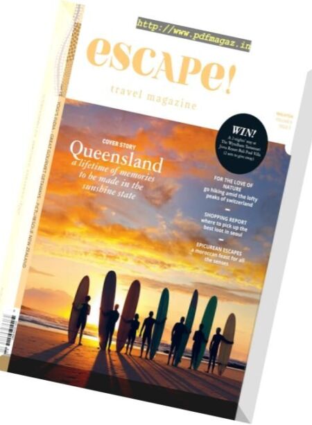 Escape! Malaysia – October-November 2016 Cover