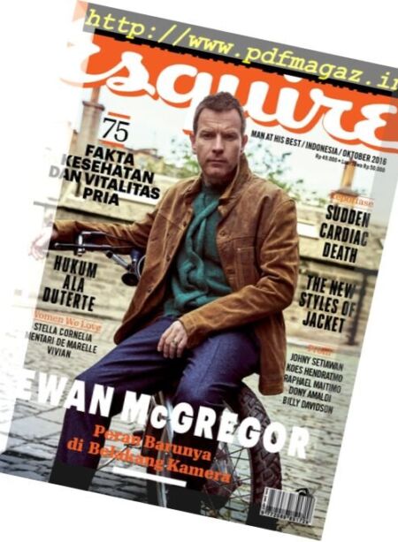 Esquire Indonesia – Oktober 2016 Cover