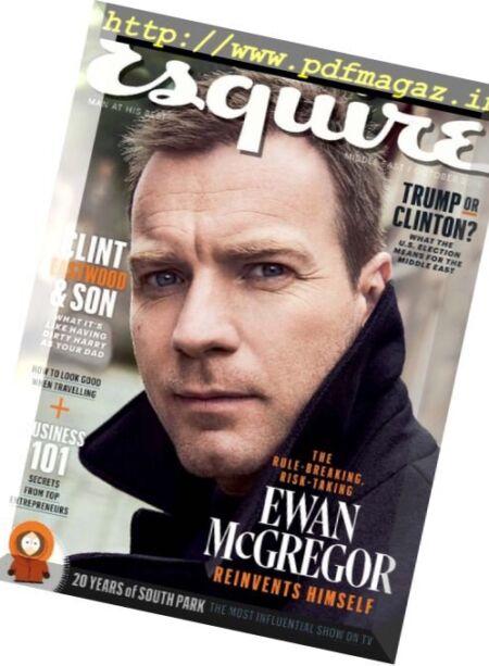 Esquire Middle East – October 2016 Cover