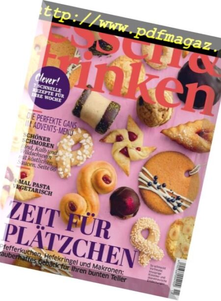 Essen und Trinken – November 2016 Cover
