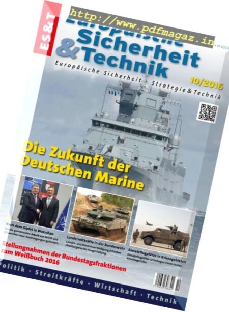 Europaische Sicherheit & Technik – Oktober 2016 Cover