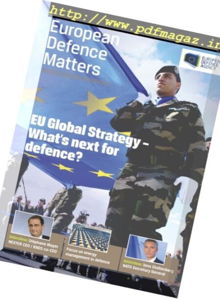 European Defence Matters – Issue 11, September 2016 Cover