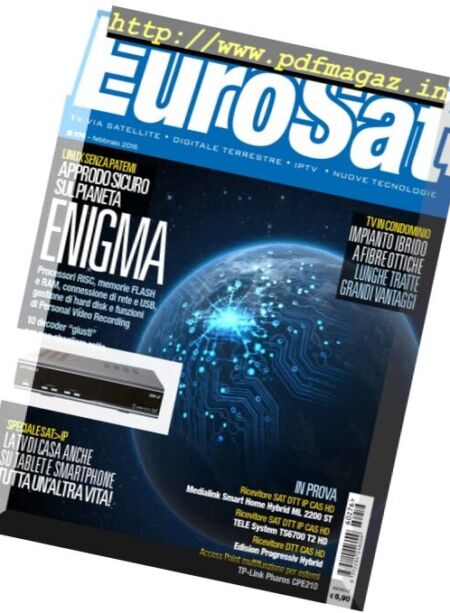 Eurosat – Febbraio 2016 Cover