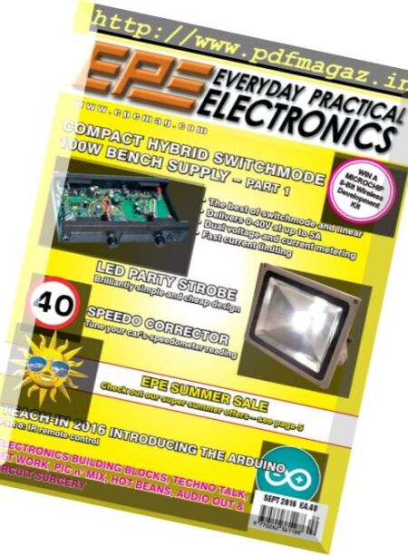 Everyday Practical Electronics – September 2016 Cover