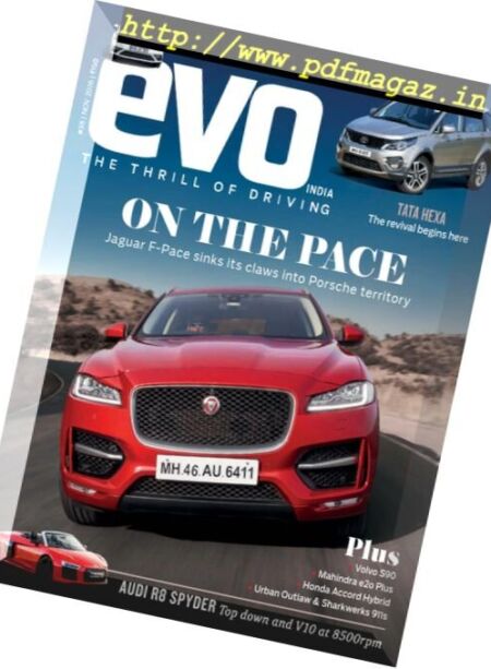 evo India – November 2016 Cover