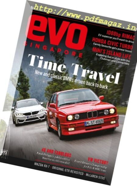evo Singapore – November 2016 Cover