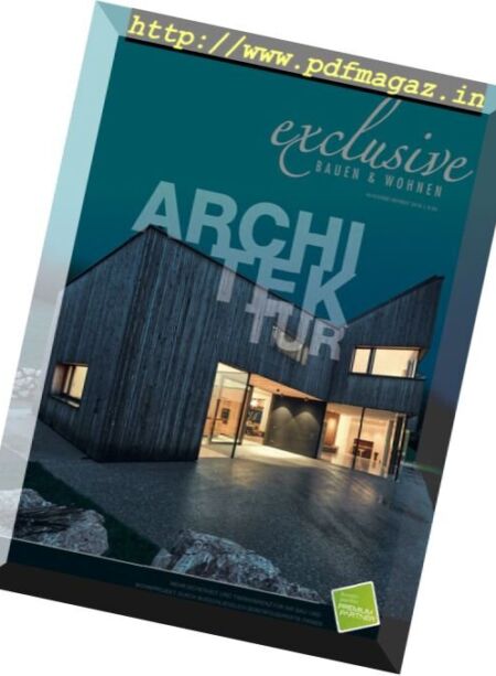 Exclusive Bauen und Wohnen – Herbst 2016 Cover