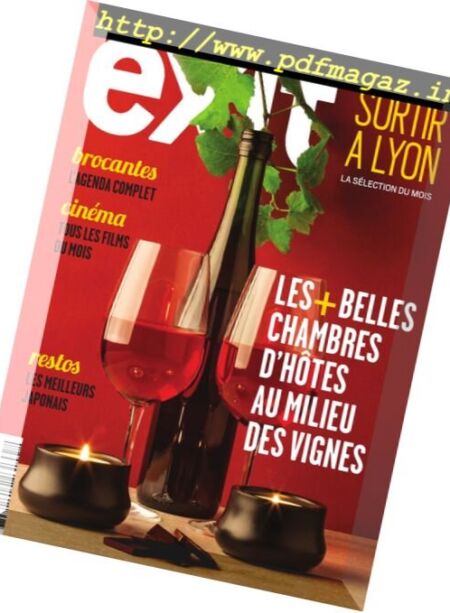 Exit Mag – Octobre 2016 Cover