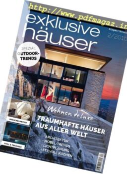 Exklusive Hauser – N 2, 2016