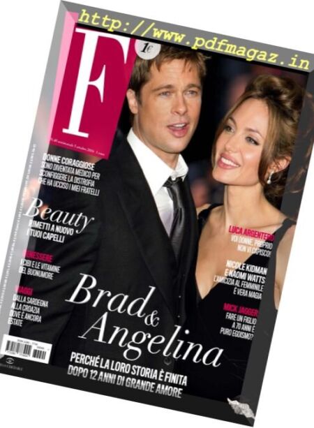 F – 5 Ottobre 2016 Cover