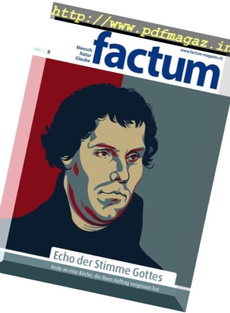 Factum Magazin – Nr.8, 2016 Cover