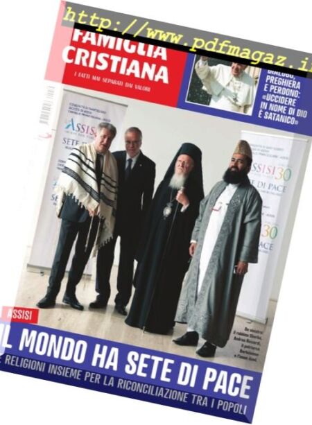 Famiglia Cristiana – 25 Settembre 2016 Cover