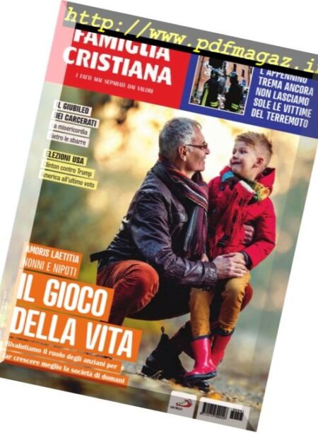 Famiglia Cristiana – 6 Novembre 2016 Cover