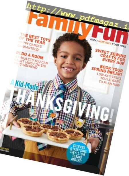 FamilyFun – November 2016 Cover