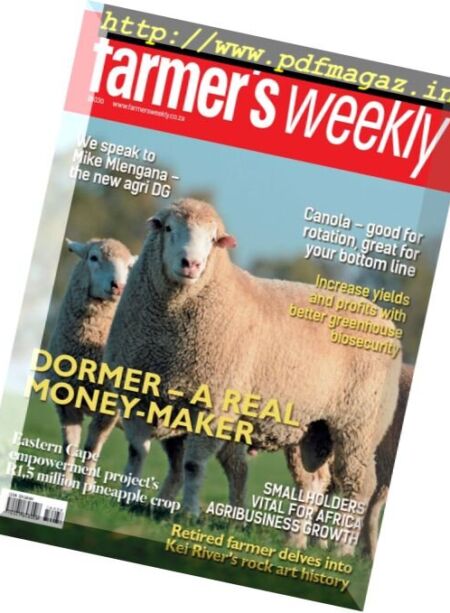 Farmer’s Weekly – 16 September 2016 Cover